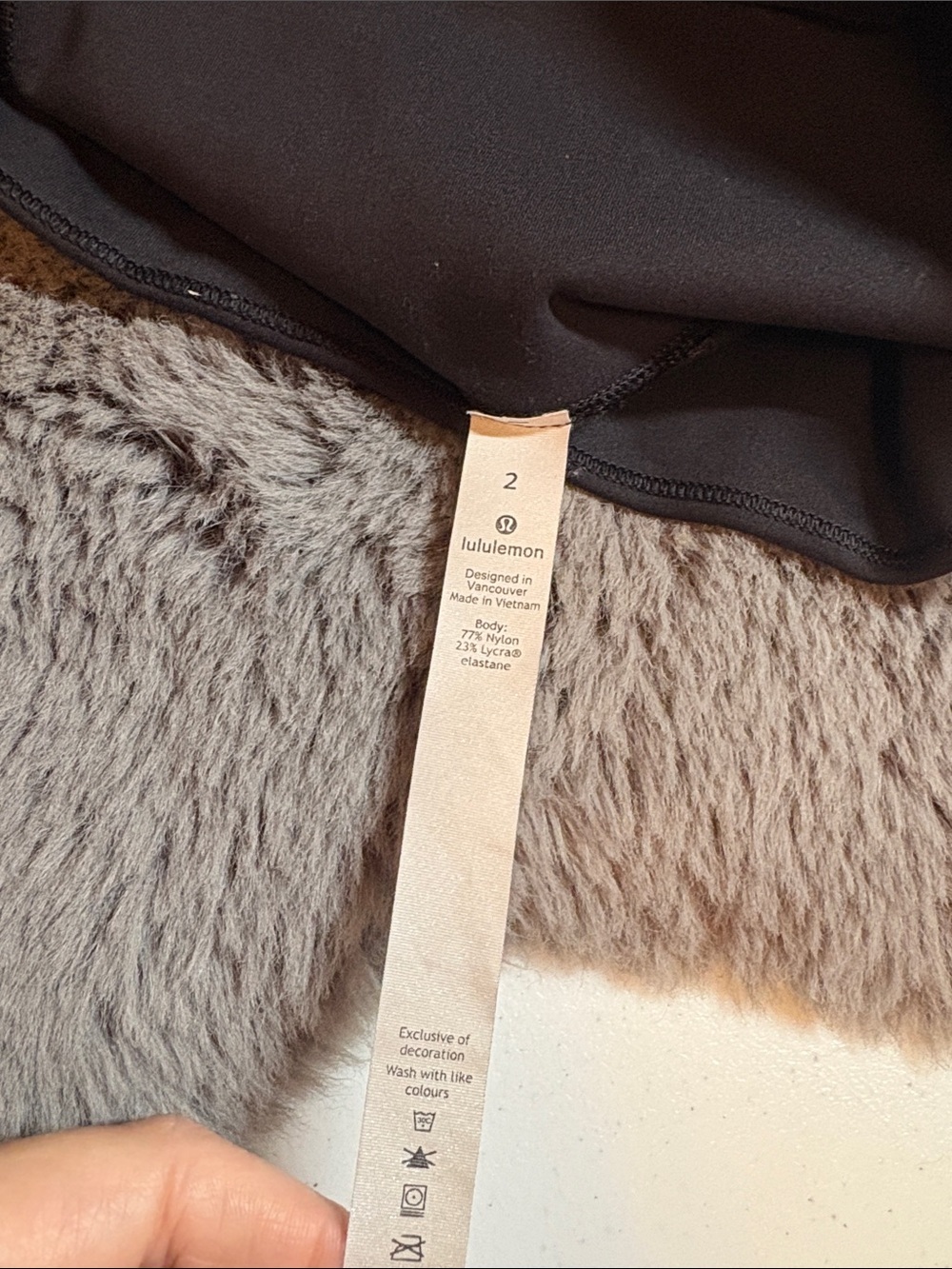 lululemon athletica Black High-Rise Workout Leggings Size 2 - Picture 4 of 6